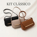 Kit 3 Bolsas Baguete Clássica + Frete Grátis