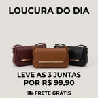 Kit 3 Bolsas Baguete Clássica + Frete Grátis