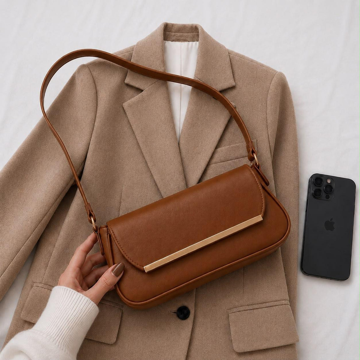 Bolsa Baguete Clássica + Frete Grátis